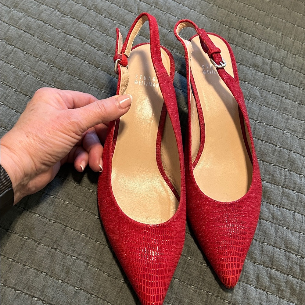 Stuart Weitzman slingbacks